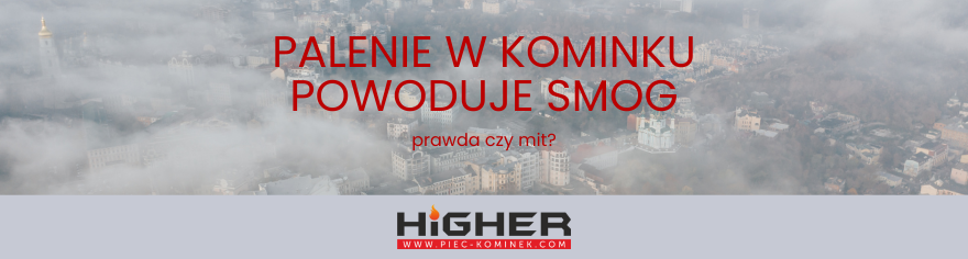 zdjęcie główne artykułu o wpływu palenia w kominku na smog