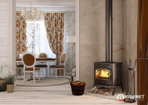 Piec kominek koza żeliwny P7 ECO 9,3 kW