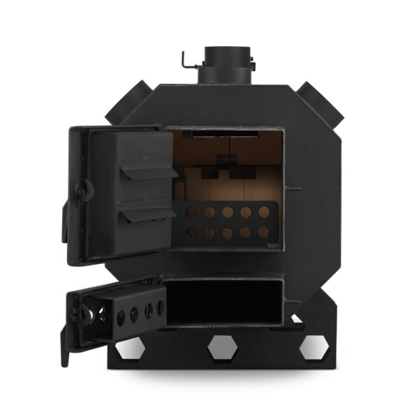 Piec nadmuchowy OKTAGON PN2 z nadmuchem dmuchawa 30 kW