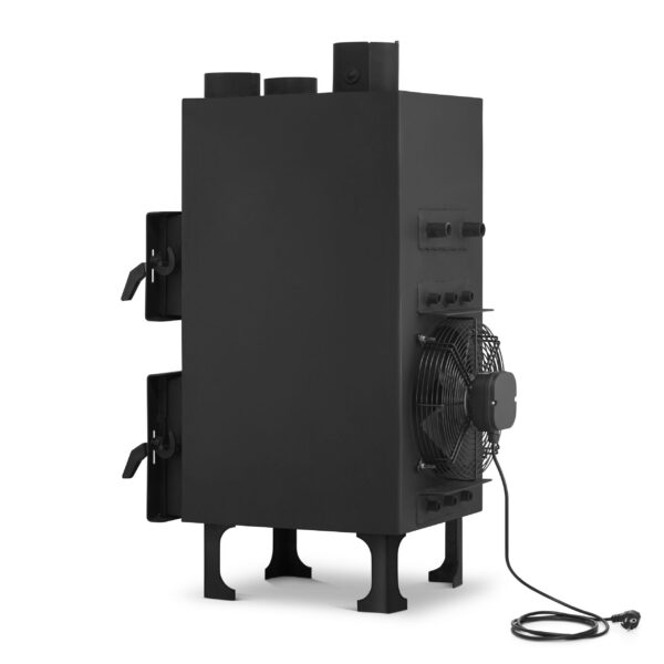 Piec nadmuchowy PN1 powietrzny nagrzewnica dmuchawa 12 kW