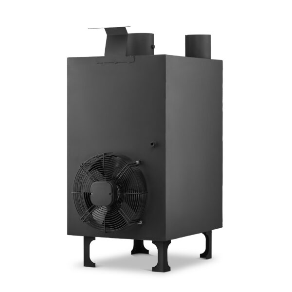 Piec nadmuchowy PN2 powietrzny nagrzewnica dmuchawa 20 kW